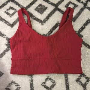Peachy Bunz Sports Bra Sz S Color: Magenta